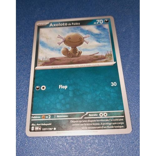 Carte Card Pokémon Axoloto 127 197 Pokemon