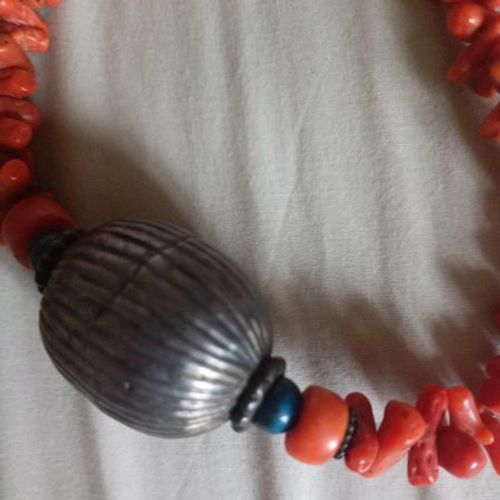 Collier Corail Argent