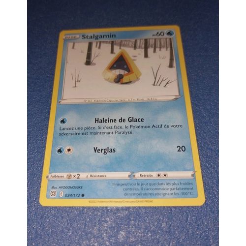 Carte Card Pokémon Stalgamin 034 172
