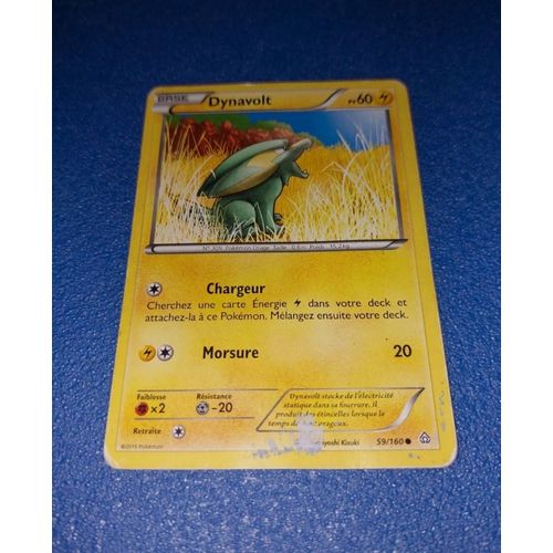 Carte Card Pokemon Dynavolt 59 160