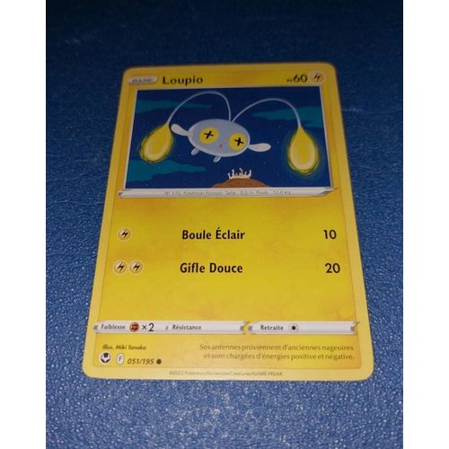 Carte Card Pokemon Loupio 051 195