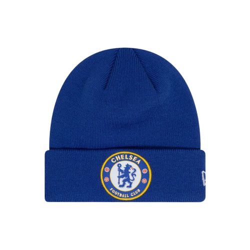 Bonnet Chelsea Fc Lion Crest Seasonal Colour New Era Taille Unique
