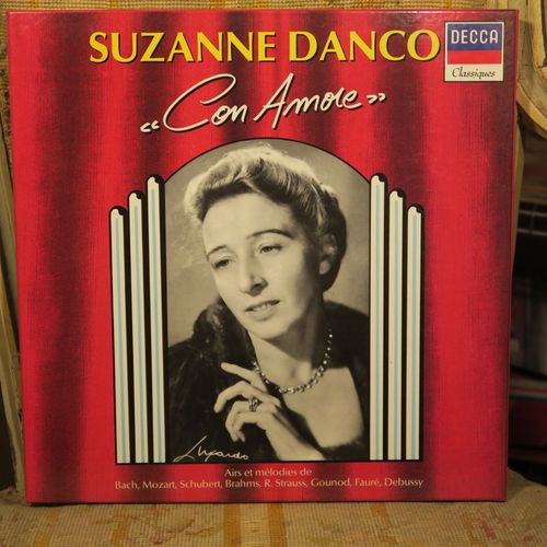 Suzanne Danco Con Amore Airs Et Melodies