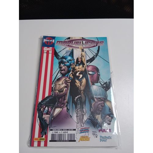 Marvel Icons N° 14 : " House Of M " ( Captain America / The Pulse 2006 Ttbe