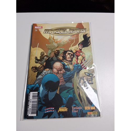 Marvel Icons N° 31 : Le Fer Et Le Feu ( Captain America / New Avengers / 2007 Ttbe