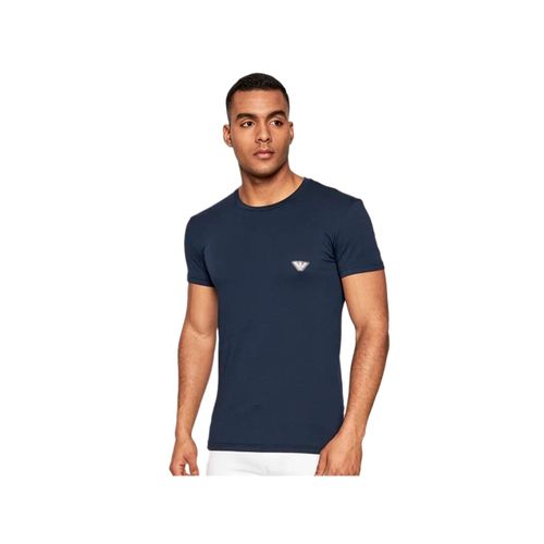T Shirt Emporio Armani Eagle Homme Bleu