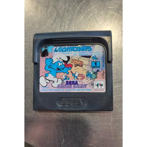 Jeu Game Gear Les Schtroumpfs