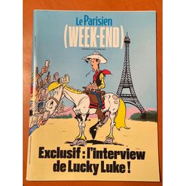 Le Parisien Week-End Exclusif : L’Interview De Lucky Luke ! Vendredi 26 Octobre 2018
