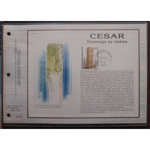 France Cef De 1984 N°709 ; Timbre N°2299 César