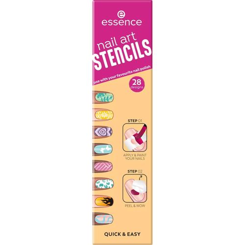 Essence - Pochoirs Pour Ongles Nail Art Stencils - 