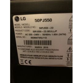 LG 50P550-ZD - 50"