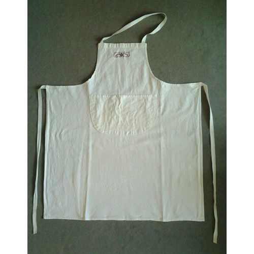 Tablier De Cuisine Comtesse Du Barry, Blanc, Neuf