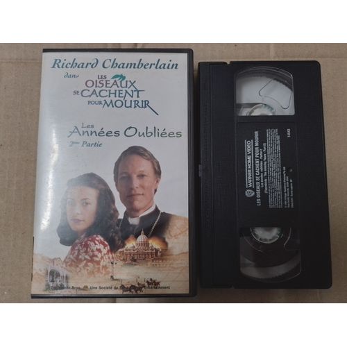 Cassette Vidéo Vhs - Les Oiseaux Se Cachent Pour Mourir - Les Années Oubliées (1ere Et 2e Partie)