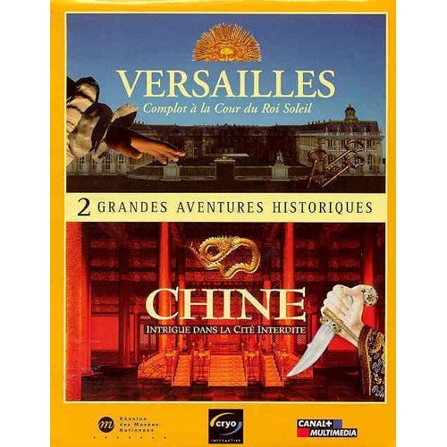 Coffret Versailles + Egypte Pc