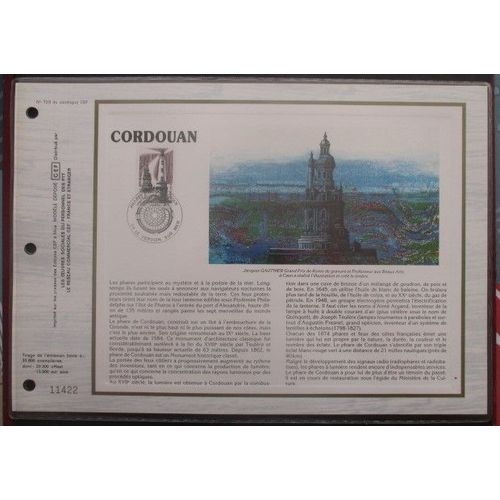 France Cef De 1984 N°729 ; Timbre N°2326 Phare De Cordouan