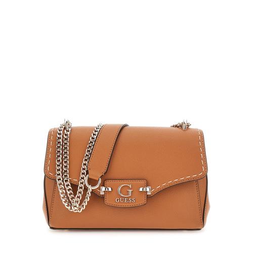 Sac Bandoulière Guess Anadela 3 Comp Satch Caramel BG963721