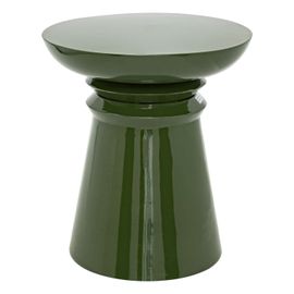 Table D'appoint Ronde En Métal Jaya - Vert