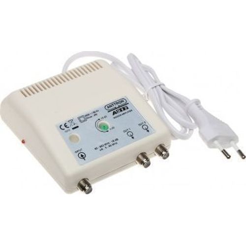 AMPLI TER INTERIEUR 2X 18DB + VR5 . 65 MHZ ANTTRON A217
