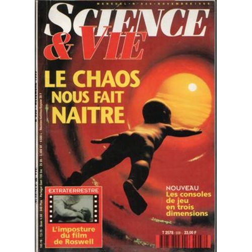 Science Et Vie N° 938 : Le Chaos Nous Fait Naître