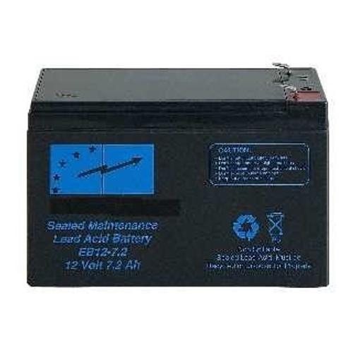 Batterie 12 Volts 7.2 Ah - Étanche - Sans Acide - 151x65x95mm