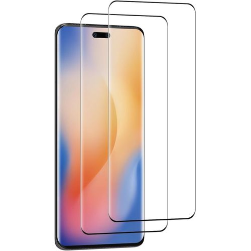 Verre Trempé Pour Honor Magic 6 Pro, 2 Pièces Écran De Protection [Anti Rayures][Sans Bulless][Haute Sensibilité][Dureté 9h] Screen Protector