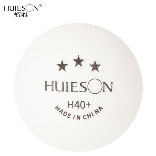 Balles De Ping-Pong De Haute Performance Huashengg Pour Entraînement Et Compétition Fabriquées En Chine Blanches Et Individuelles