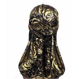 Chapeau De Pirate En Soie Synthétique À Queue Longue Et Rose Pour Hommes Et Femmes De Couleur Or Rose Taille Unique Style Hip Hop Durag