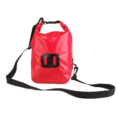 Sac De Compression D'urgence Pour Camping Et Sports De Plein Air 5l De Couleur Rouge Imperméable Et Résistant À L'humidité Par Kangzhi