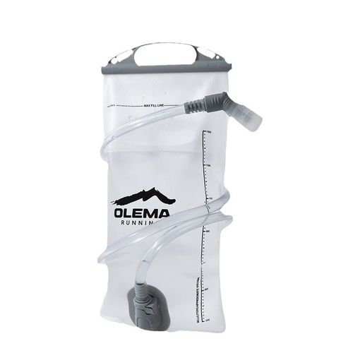 Sac D'eau De Course Portable Pour Sports De Plein Air Grande Capacité Pliable 1.5l2l Pour Randonnée Cyclisme Marathon Couleur Blanche Taille 2l