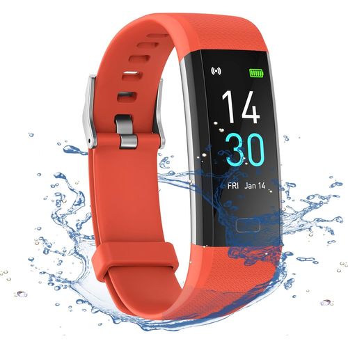 Lbgwp Montre Connectée Femme Homme,Montre Sport Podomètre Fitness Tracker D'activité Sommeil Fréquence Cardiaque Tension Artérielle Spo2 Calories Smartwatch Ip68 Etanche Bracelet Connecté