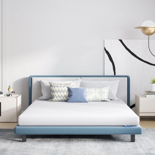 Matelas 90x200, 12.5 cm, Matelas Mousse à Mémoire de Forme en Gel, Matelas de Lit d'Adulte et d'enfant, Matelas Réversible à Deux Faces Utilisables, Amovible et Lavable, Sommeil Frais