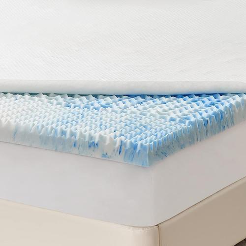 Surmatelas 160x200 Memoire Forme - Matelas Orthopédique Epaisseur de 7cm Certifié Oeko-TEX, sur-Matelas 160 x 200 2 Personnes pour Adulte avec Housse Amovible et Lavable