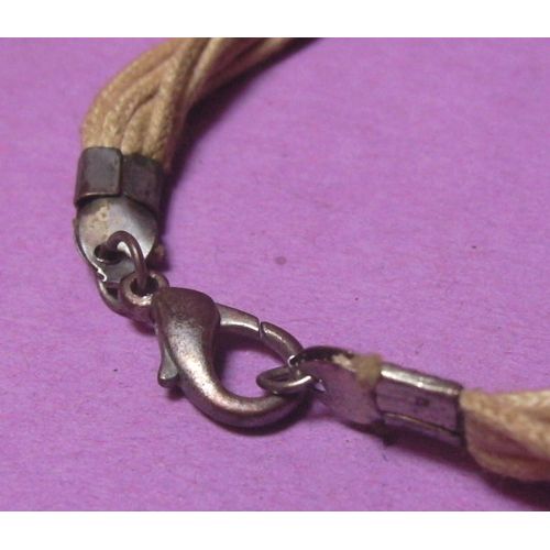 Collier Avec Pendentif / Breloque " Goutte D'eau Avec Poisson"