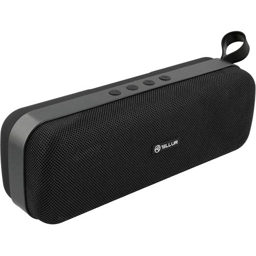 Loop Enceinte Bluetooth Portable Stéréo, 10W, Technologie Tws True Wireless Stereo, Radio Fm Portable, Fonction Mains Libres, Port Usb, Fente Microsd/Tf, Jack Aux 3,5 Mm, Bt 5.0, Noir[X210]
