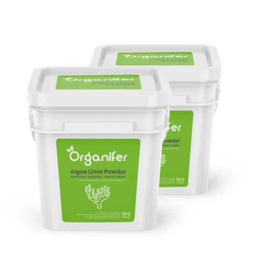 Poudre De Chaux D'algues - 10 Kg - Calcareum De Lithothamne Pur - Idéal Pour L'entretien Des Buis Et Du Jardin - Contient Du Calcium Et Du Magnésium - Organifer