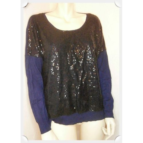 Pull Demi Saison À Paillettes - Taille Xl - Kiabi