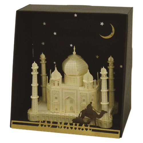 Puzzle Modèle 3d En Papier Kawada - Taj Mahal Nano - Pn 106 - Inde