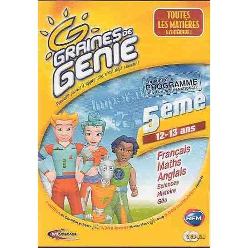 Graines De G.Fr/M/A/S/G/H 5eme Pc