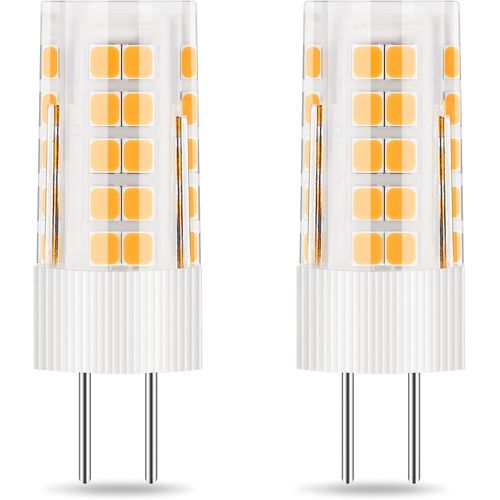 Lot De 2 Ampoules Led Gy6.35, 7 W 64 Led 700 Lm, Blanc Chaud, Angle De Faisceau De 360 ¿¿Degrés, Lampe À Économie D'énergie Pour Éclairage Pay R, Salon, Chambre À Coucher, Salle De Bain[L791]
