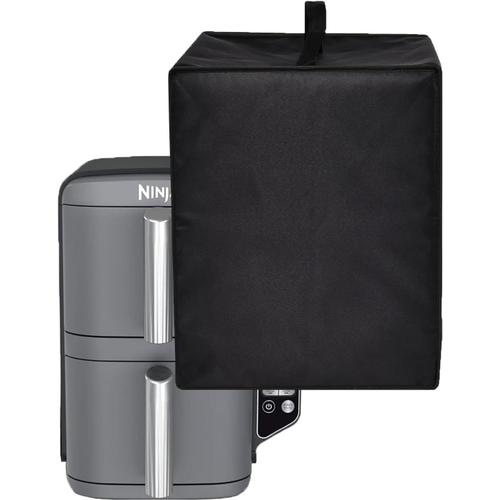 Housse pour friteuse à air résistante à la chaleur, imperméable à l'eau et à la poussière Housse de protection pour Ninja Double Stack XL Friteuse sans huile SL400EU (Noir).[G332]