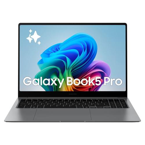 PC Portable Samsung Galaxy Book5 Pro écran tactile 16'' 120Hz Copilot+ Intel Core Ultra 7 16 Go RAM 512 Go SSD Anthracite