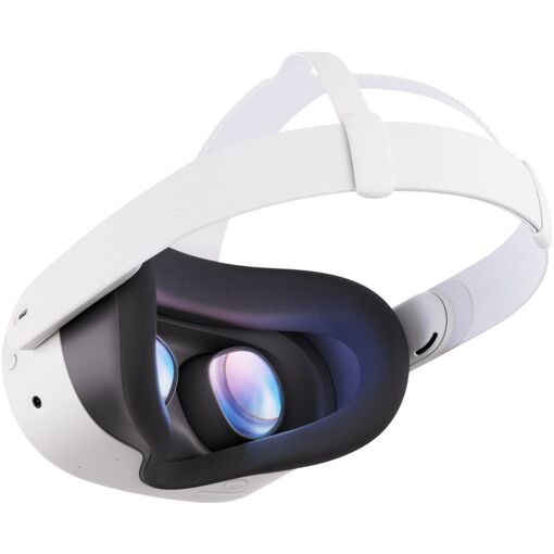Casque VR Oculus Quest 2, 6 Go RAM, Résolution 1832x1920, 128/256 Go