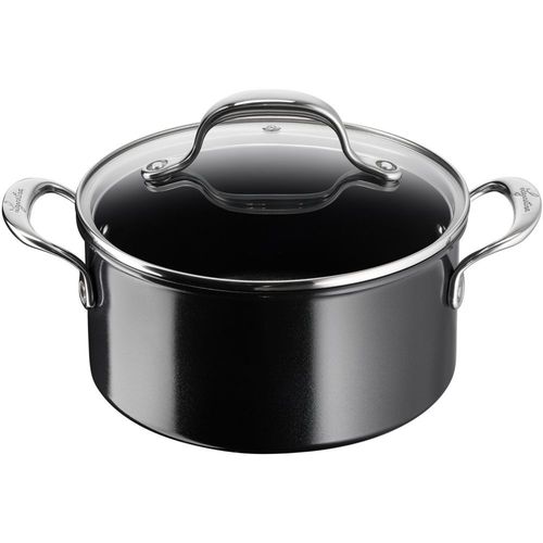 Lagostina - Faitout Avec Couvercle - Ø24 Cm - 5,4 L - Noir