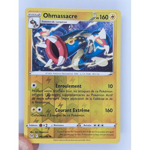 Ohmassacre Reverse - Pokémon - Set Origine Perdue - 061/196 - Eb11 - Française - Très Bon État