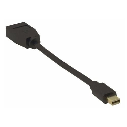 MicroConnect - Adaptateur DisplayPort - Mini DisplayPort (M) pour DisplayPort (F) - DisplayPort 1.2 - 15 cm - support 4K60Hz (4096 x 2160), bi-directionnel - noir