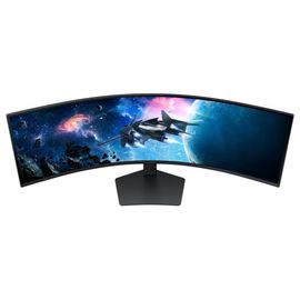 Samsung Odyssey G9 S49CG954EU - G95C Series - écran LED - jeux - incurvé - 49" - 5120 x 1440 Dual Quad HD @ 240 Hz - VA - 450 cd/m² - 2500:1 - DisplayHDR 1000 - 1 ms - 2xHDMI, DisplayPort - noir