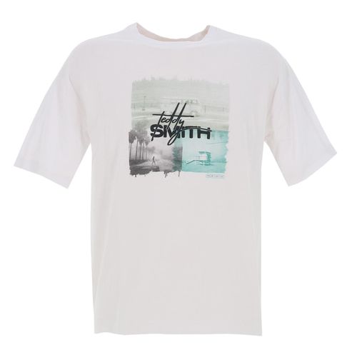 Tee Shirt Manches Courtes Teddy Smith T-Boby Mc Jr Blanc 8 Ans