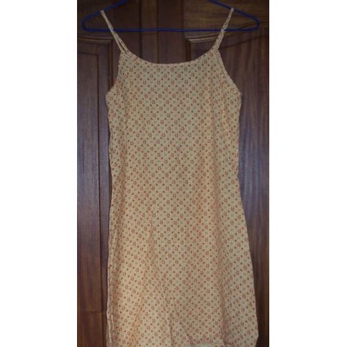 Robe Rosebudcouleur Jaune Orangée