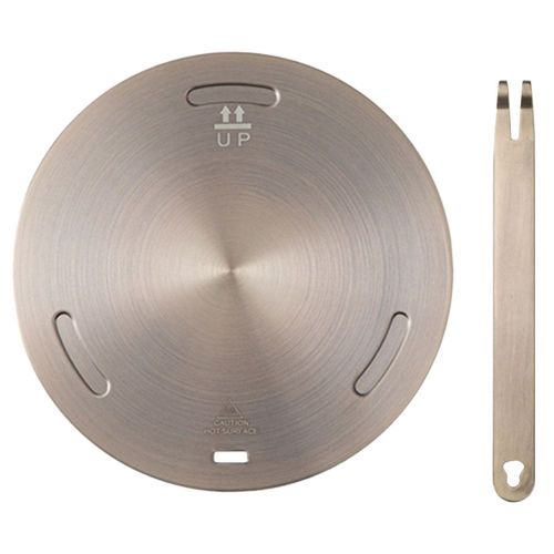 Plaque À Induction Électrique Pour Cuisinière À Gaz,Convertisseur De Plaque À Conduction Thermique,Diffuseur- Rose Gold-C