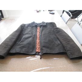 Blouson Devred Cuir 50 Marron